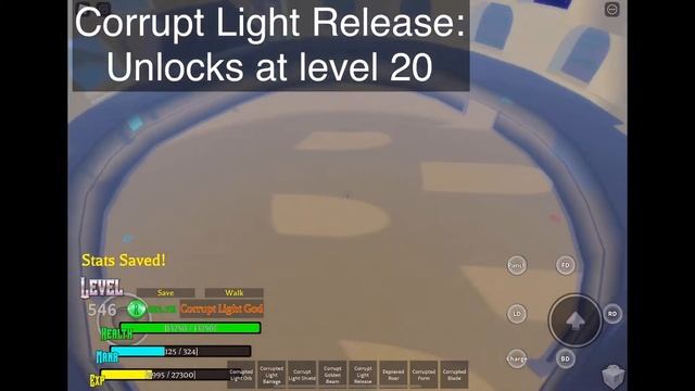 Corrupt Light God Showcase! ROBLOX Magic Elements: Reborn смотреть онлайн