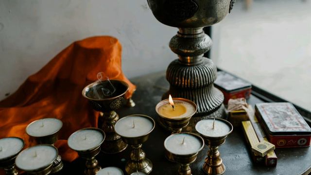 Тибетские поющие чаши целебный звук 963 Гц #тибет #тибетскиечаши #звук #медитация