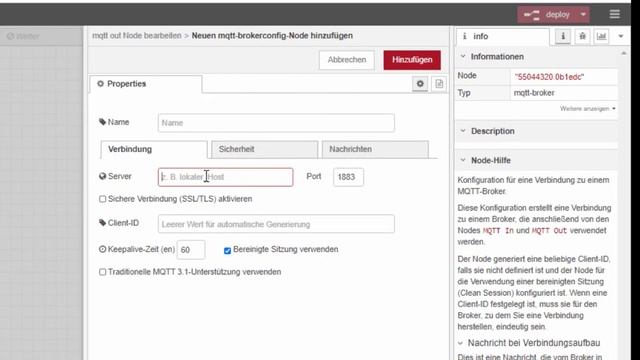 Node-RED Exkurse #13: Node-RED und MQTT mit Mosquitto Broker auf eine Raspberry смотреть онлайн