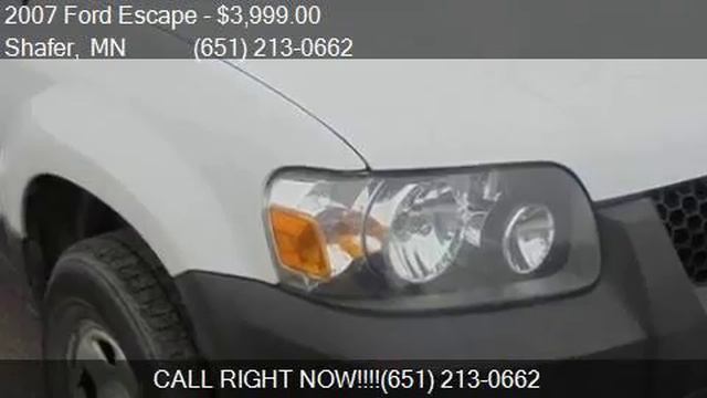 2007 Ford Escape XLS 4dr SUV (2.3L I4 4A) for sale in Shafer смотреть онлайн