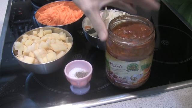 БЫСТРЫЙ ФАСОЛЕВЫЙ СУПЧИК