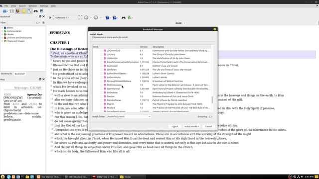 How to Study the Bible on Linux | Configuring BibleTime смотреть онлайн