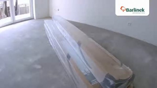 Укладка паркетной доски Barlinek плавающим способом