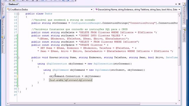 Crud Básico em Windows Forms, com C# e SQL Server - Parte 2 смотреть онлайн