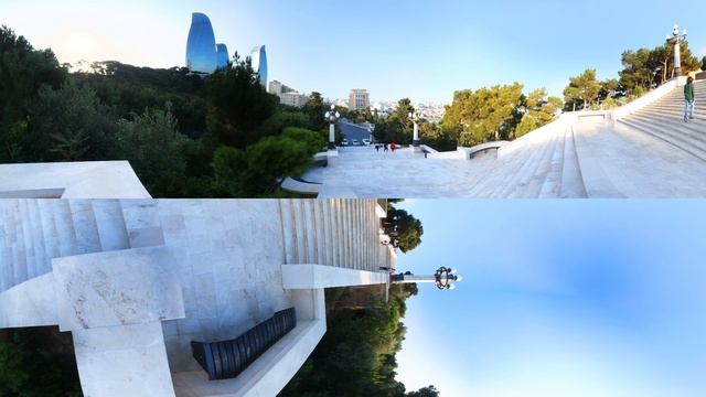 Discover Baku's Flame Towers in 360 | Experience Azerbaijan смотреть онлайн