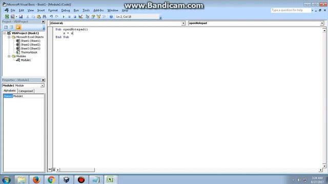 VBA Shell Excel Macros to open Notepad from Microsoft Excel смотреть онлайн