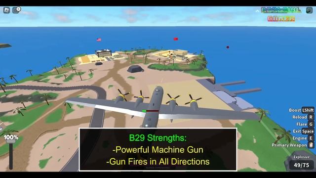 New B29 Bomber Plane in Military Tycoon Roblox смотреть онлайн