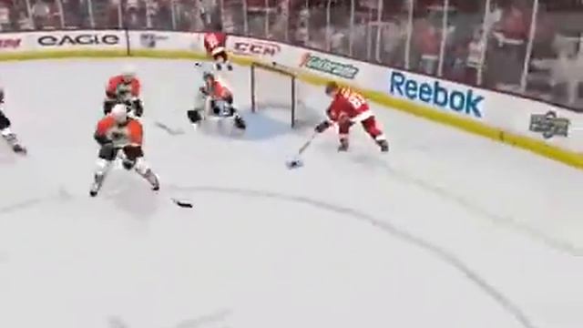 Martin Biron save NHL 09 (SICK) смотреть онлайн