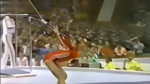 Elena Naimushina (URS) 1980 Olympics TO FX