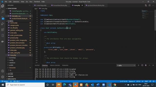 (php Laravel) Model interaction with View and Controller in marathi Part 2 смотреть онлайн