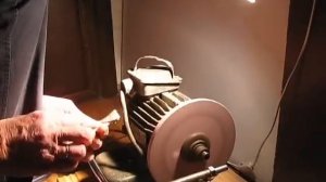 Заточка сферических ножей к ледобуру MORA в домашних условиях.