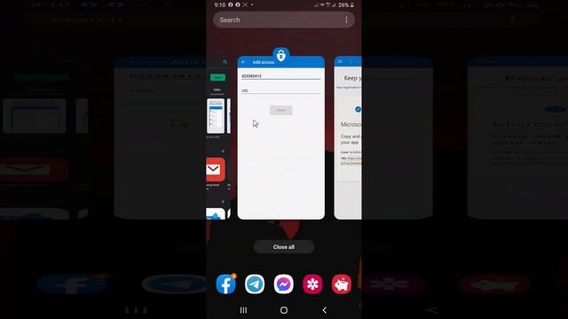 Setup Account in Microsoft Authenticator with only Mobile Phone. смотреть онлайн