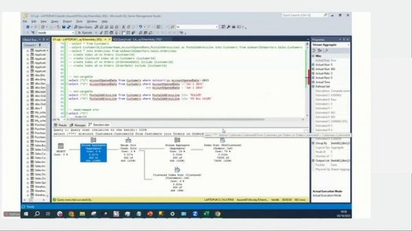 Оптимизация запросов MS SQL // Демо-занятие курса «MS SQL Server Developer»