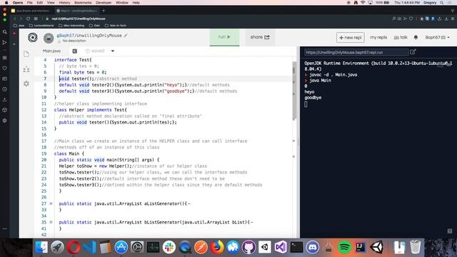 Java Interfaces and Enumerators смотреть онлайн
