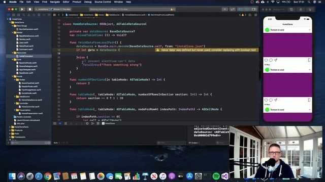 How To Build An App Using Texture - Converting JSON смотреть онлайн