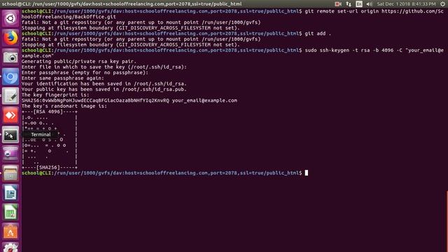 Connecting to GitHub with SSH смотреть онлайн