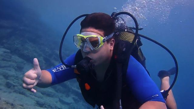 🇹🇷 MY FIRST TIME EVER SCUBA DIVING! #turkey #travel #explore смотреть онлайн