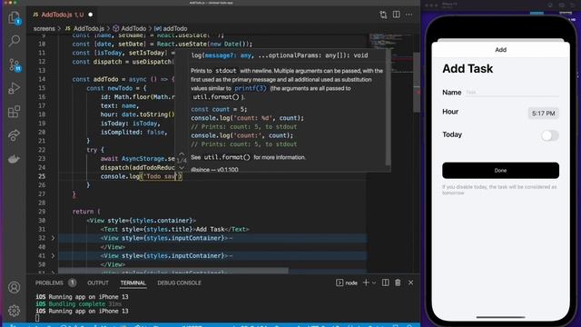 Tutorial React Native en Español | Minimalistic To Do App | Functionality with Redux смотреть онлайн