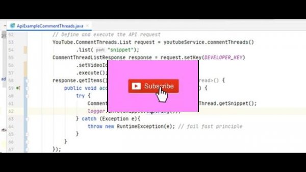 java – youtube api (part 2) programmatically select contest winner