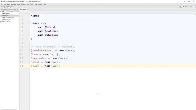 PHP Tutorial - #104 - OOP: Objects смотреть онлайн