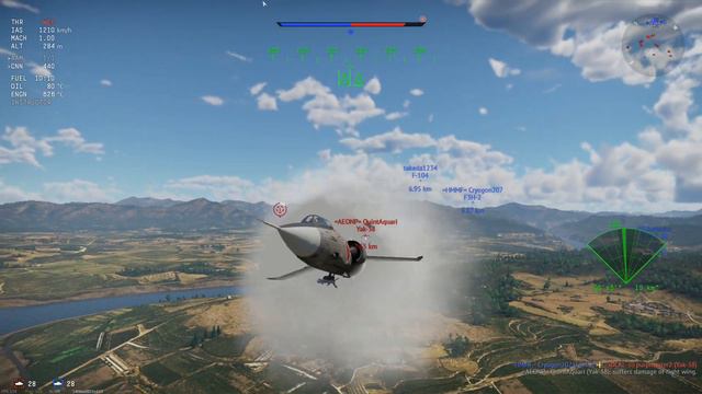 AIM-9P is an all-aspect missile (War Thunder) смотреть онлайн