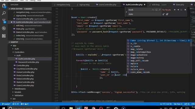 Web Development Course laravel ORM and Raw PHP | Create skills model and database relationships смотреть онлайн