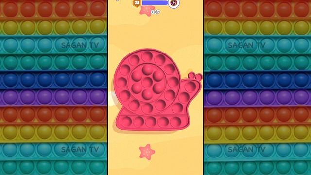 Pop Us! Game Up - Gameplay Part 1 (Android, iOS) Relaxing Bubbles Popping смотреть онлайн