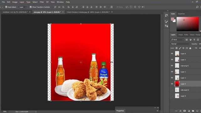 Tutorial Buat Desain Menu Paket Makan - Adobe Photoshop смотреть онлайн