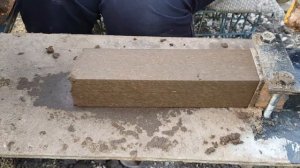 Шнековый пресс для брикетов из навоза, торфа, угля.