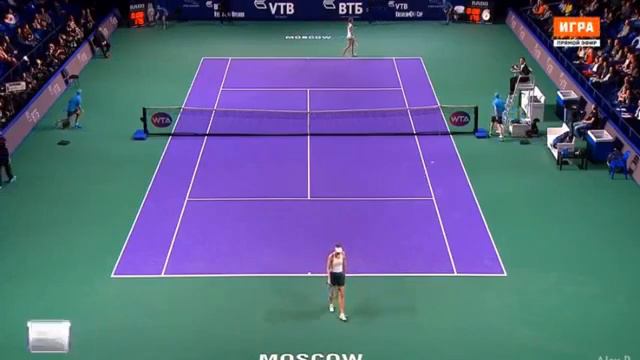 Maria Sharapova vs Magdalena Rybarikova Highlights MOSCOW 2017 смотреть онлайн