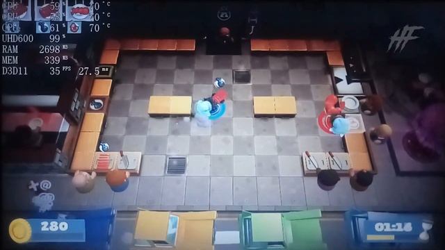 OVERCOOKED 2 | INTEL CELERON N4000 | 4GB RAM | INTEL UHD GRAPHICS 600 смотреть онлайн