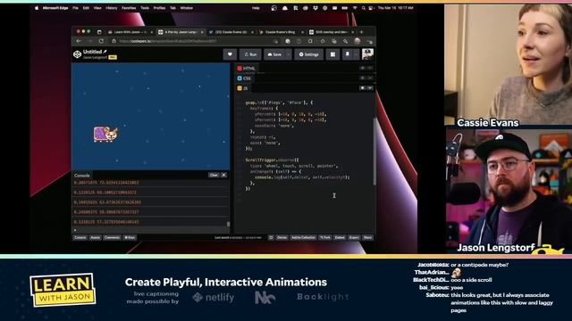 Create Playful, Interactive Animations смотреть онлайн