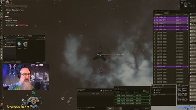 Fighting for EDENCOM Fleet - EVE Online Live смотреть онлайн