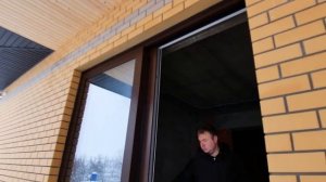 Остеклили дом. Панорамные окна в пол #окна #home #house #строительство #остекление #design