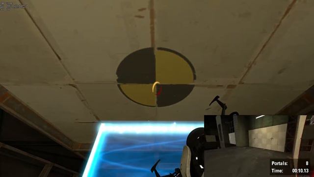 Portal 2 - Bridge Repulsion World Record 13.78 смотреть онлайн