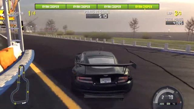 NFS ProStreet - ShowDown Chicago Aston Martin DBR9 смотреть онлайн