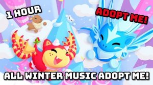 1 Hour | All Winter Adopt Me Music | Вся Зимняя Музыка Адопт Ми 1 Час