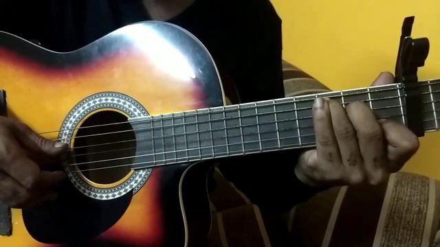 Easy guitar lessons for Faded Alan Walker with intro music смотреть онлайн