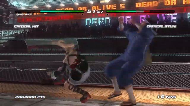 # 106 Dead Or Alive 5 Last Round Marie Rose VS Akira смотреть онлайн