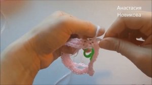 Мочалка Зайчик крючком. Часть 1 (видеоурок, мастеркласс), подробное описание!!!