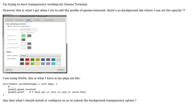 Background transparency for Gnome Terminal (3 Solutions!!) смотреть онлайн