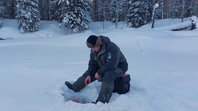 Рыбалка в - 30 | Отдых в зимнем лесу смотреть онлайн
