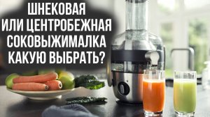Шнековая или центробежная соковыжималка: какую выбрать? | Советы от My Gadget