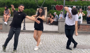 Салам Лезгинка 2023 Девушка Танцует Бомба Взорвала Тбилиси Georgian Dance Lezginka ALISHKA Salam