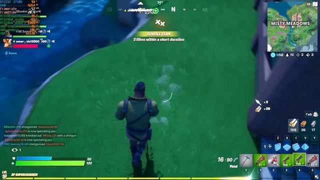 Fortnite Battle Royale: RTX 2060 6GB + R7 3750H смотреть онлайн