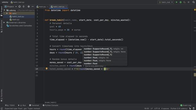 Creating a Habit Tracker (Backend) in Python Tutorial 2021 смотреть онлайн