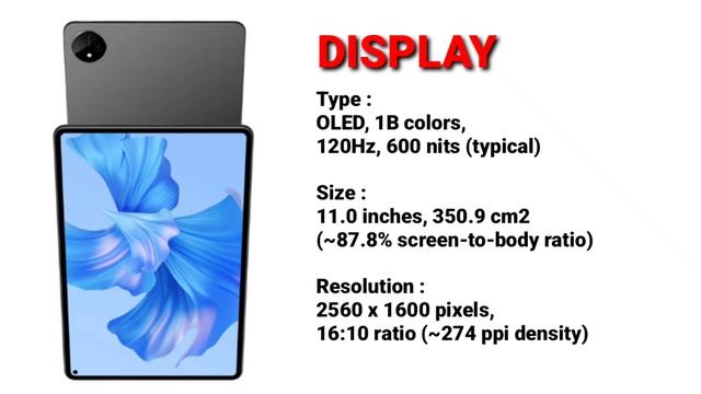 Huawei MatePad Pro 11 (2022)//OLED Display//120Hz//Full Specs & Price