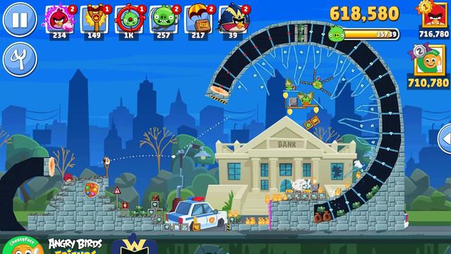 Angry Birds Friends Superbirds Tournament 1193 Level 10 No Power UP смотреть онлайн