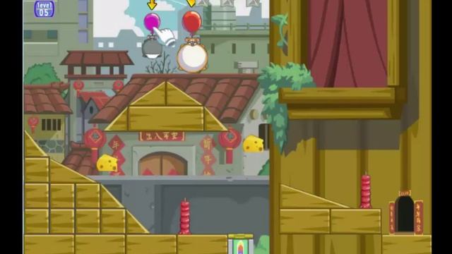 Jerry and Nibbles Rolling Cheese - flash game смотреть онлайн
