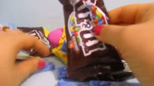 Unboxing a lot of candy,Sweets m&m/ Много Конфет и Сладостей M&M
